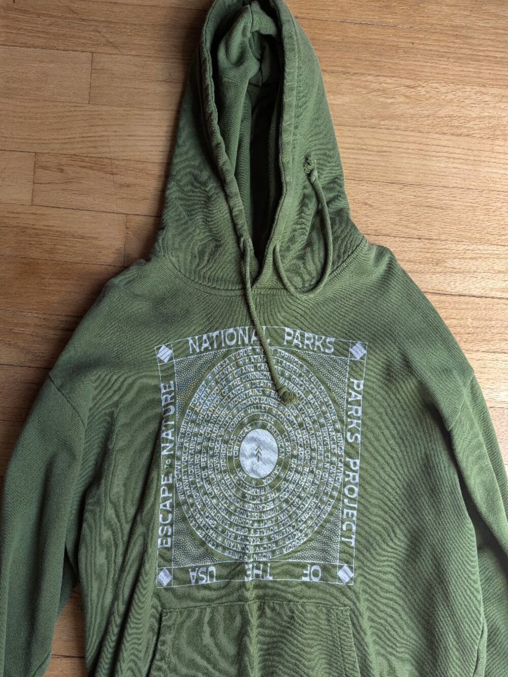 Parks Project size XL Escape to Nature Hoodie